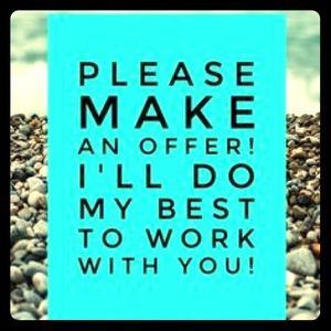 Love the item, but not the price? Make an offer!